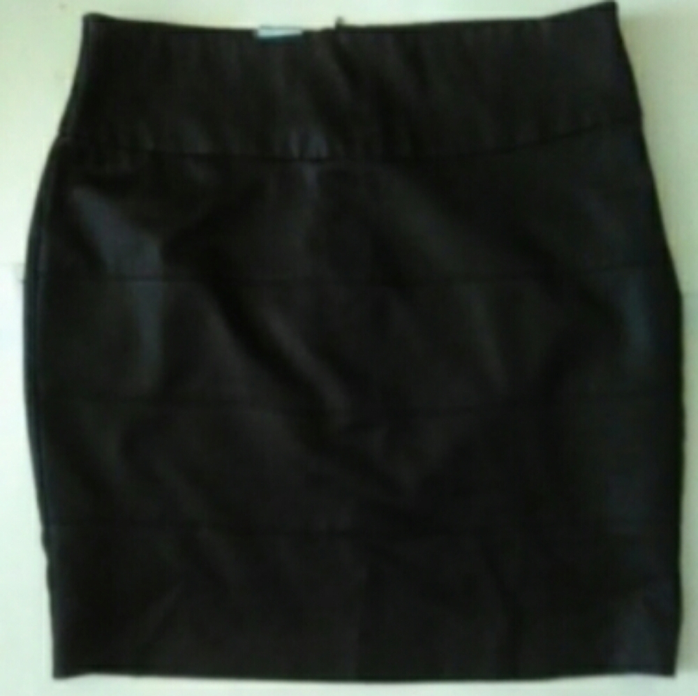 Black bandage Mini skirt
